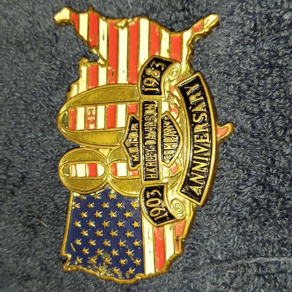 Harley-Davidson 80th Anniversary Belt Buckle